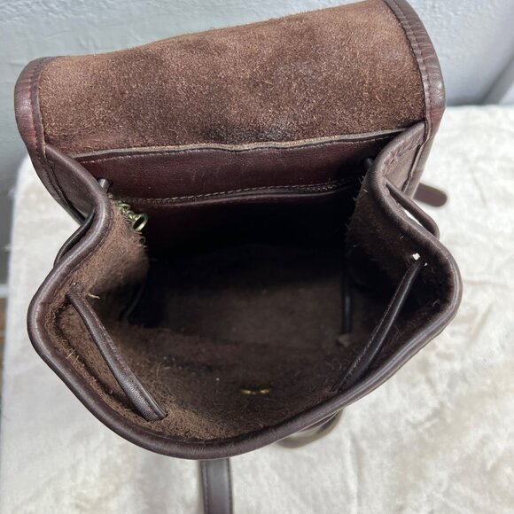 Vintage Coach Mini Backpack Daypack 9960 Brown Leather G8I-9960 Bag Purse - Picture 11 of 14